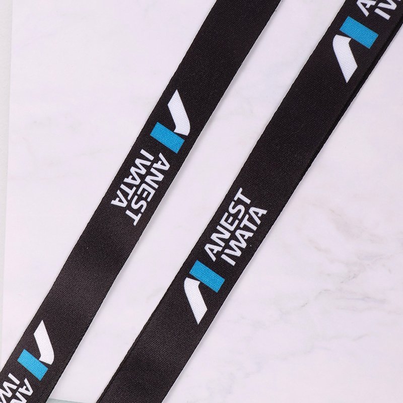 Retractable Badge Reel Lanyard | Heat Transfer Logo Polyester Lanyard