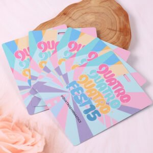 OEM custom printed lanyard with detachable safety clasp and PVC credential card