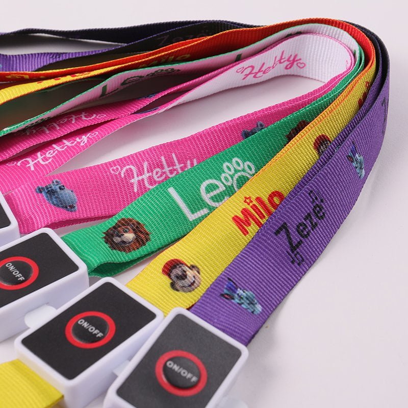 Custom LED Lanyard | Screen Printed Polyester Safety Breakaway Lanyard
