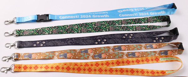 Trade show lanyard set