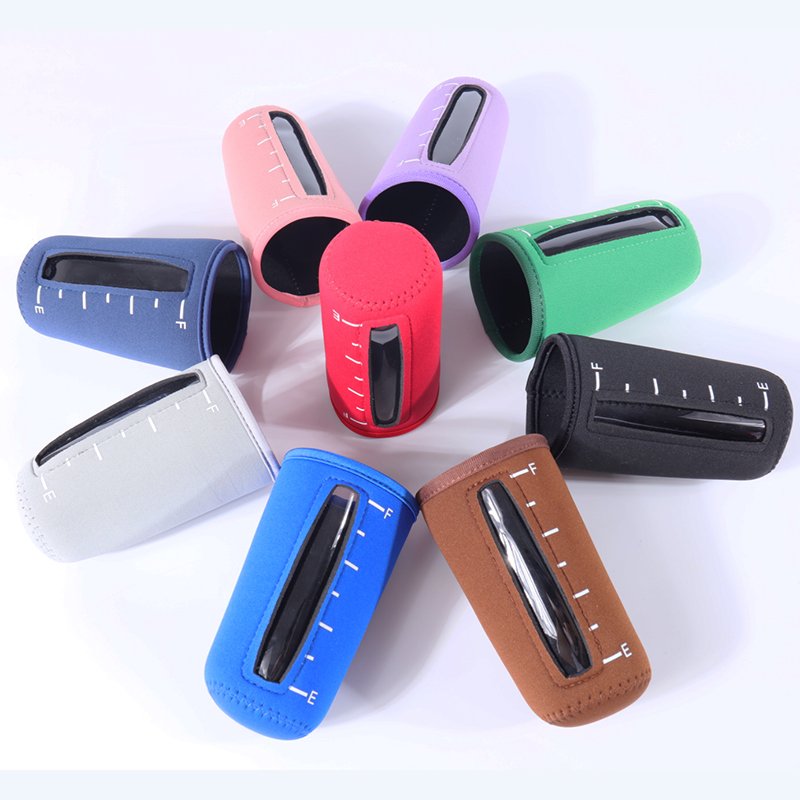 Neoprene Coffee Sleeve with Window | Screen Printed Logo