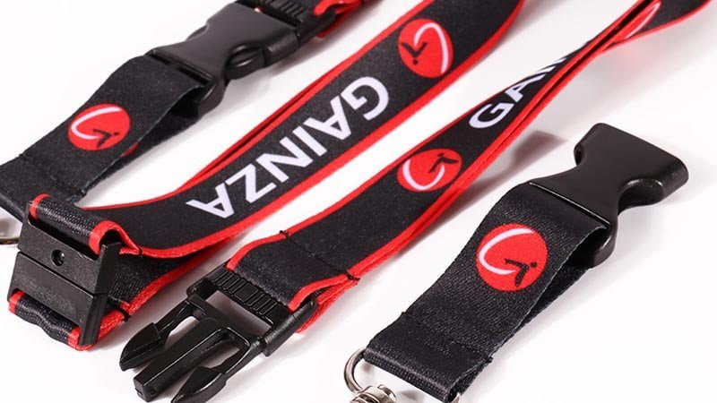 Breakaway lanyard safety feature for venue requirements and event risk management at exhibitions