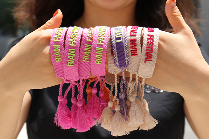 Embroidered Wristbands