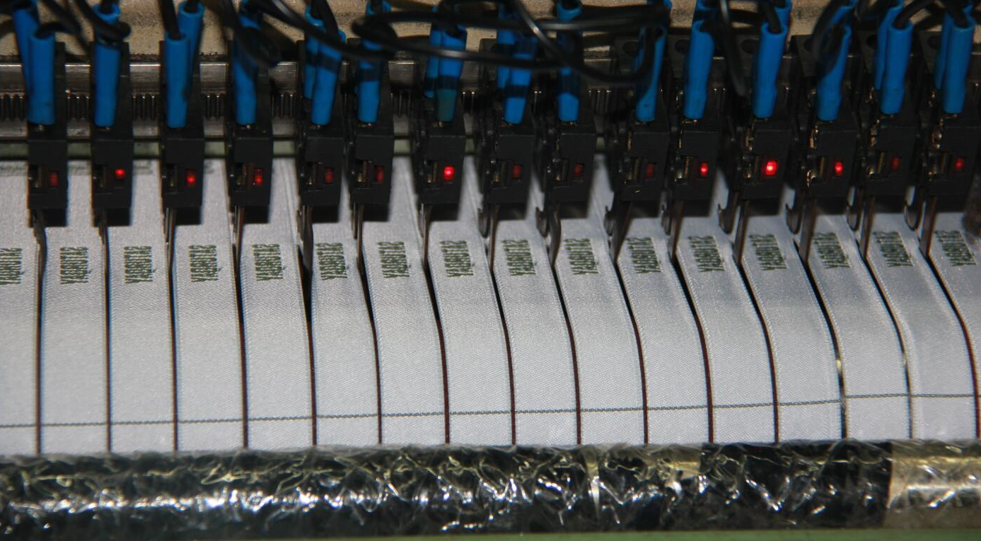 LOVECOLOUR factory production line with weaving machines and quality control