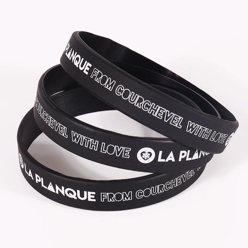 Custom Silicone Wristband | 100% Natural Silicone | Printed Logo