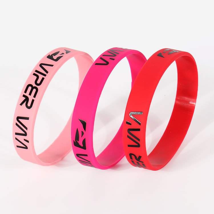 Custom Silicone Wristband | 100% Natural Silicone | Printed Logo