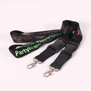 screen printed lanyard
