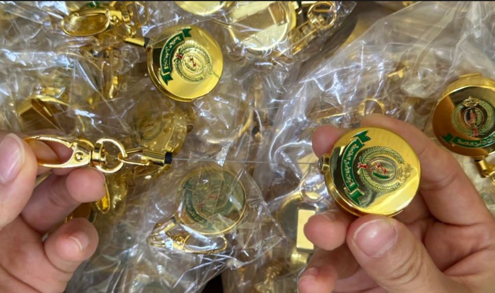 Zinc Alloy Metal Badge Reels