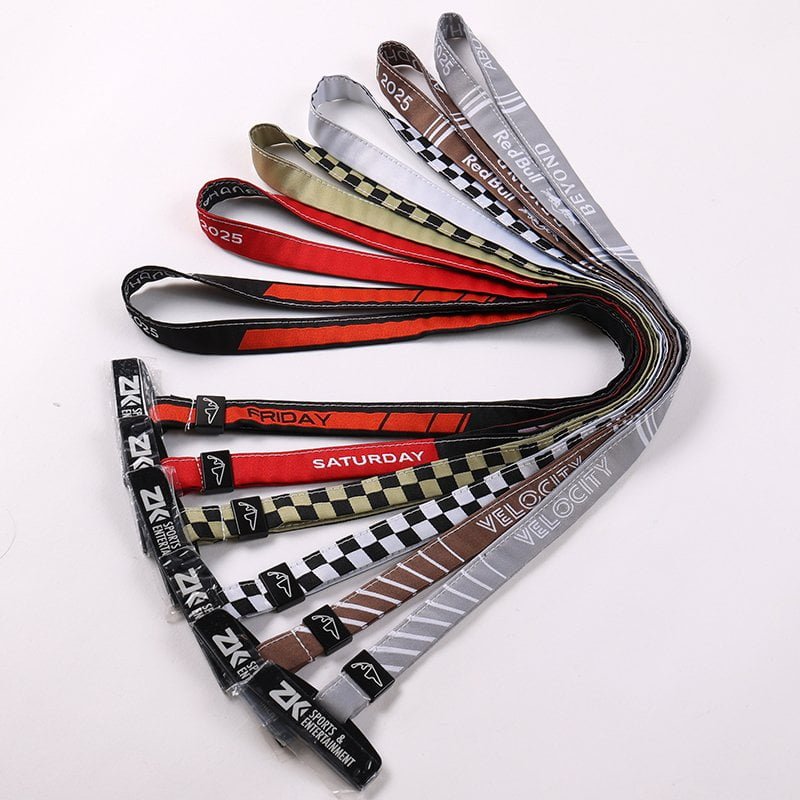 Embroidered Badge Holder Set | Zinc Alloy Slider Laser Logo | PVC ID Cards