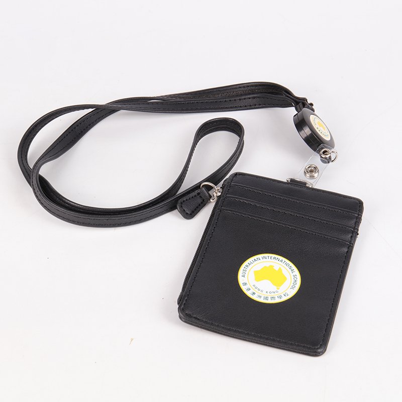 multi card holder wallet with zipper pocket for office and event use