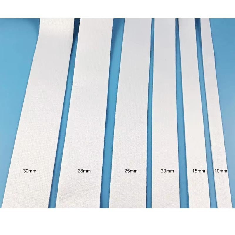 100% polyester white satin ribbon for wedding decoration and event styling