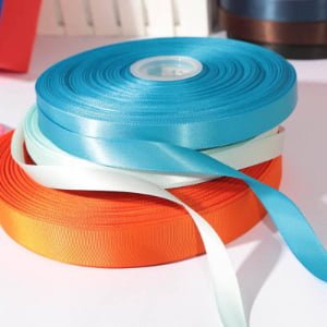 High quality polyester satin ribbon roll for packaging and craft projects