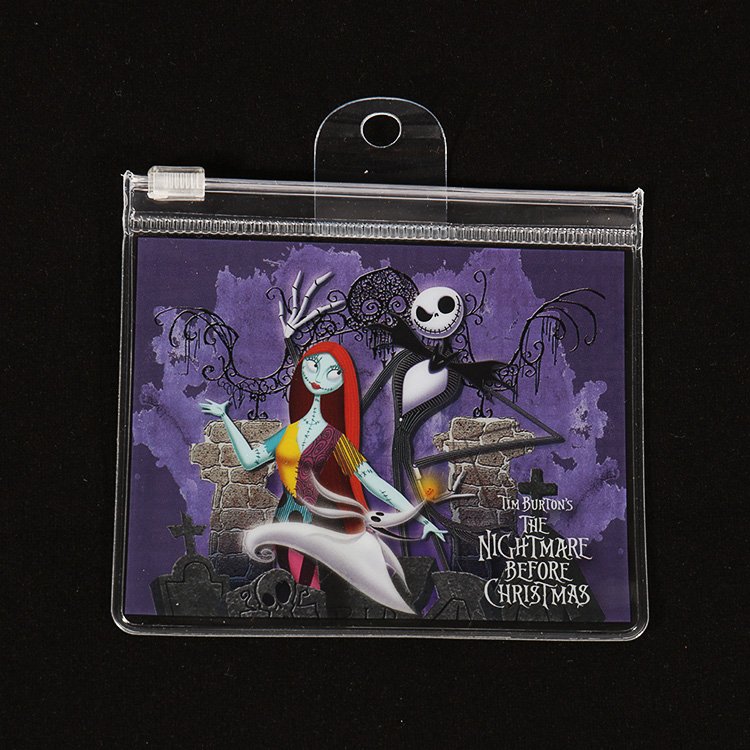 PVC soft ID card holder with clear transparent design