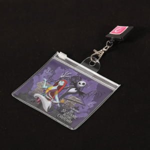 Durable soft plastic ID badge holder for lanyard use