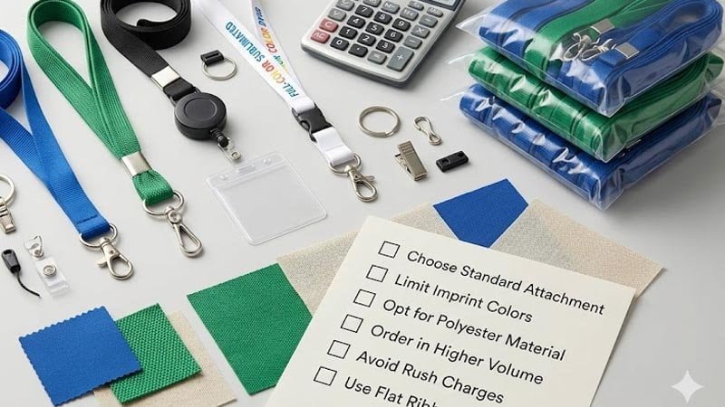 ways to reduce custom lanyard costs without sacrificing quality