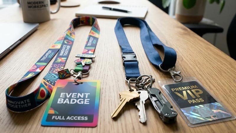 Best lanyard material for custom events, corporate IDs, and heavy-duty applications