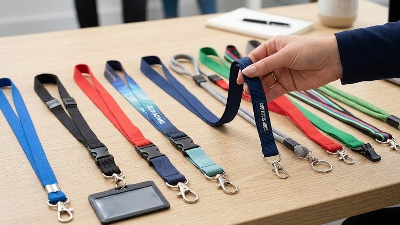 Different breakaway lanyard samples for choosing the right style and hardware