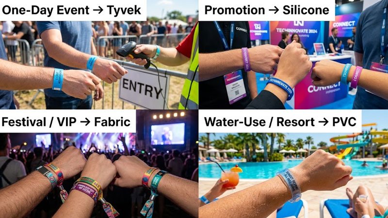 How to choose the right custom wristband for different budgets and applications