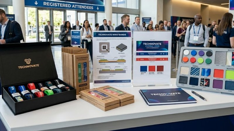 RFID wristband samples and customization options for buyers