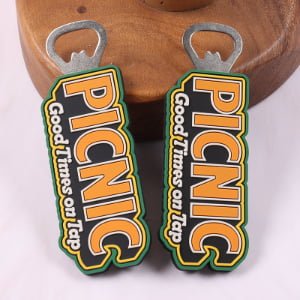 custom logo bottle opener for beer and beverage promotion