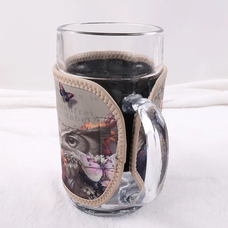 insulated neoprene sleeve for glass beer mug