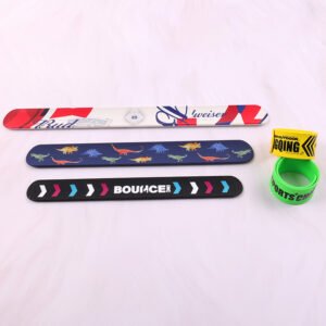 reflective slap wristband bracelet for night safety running and cycling visibility