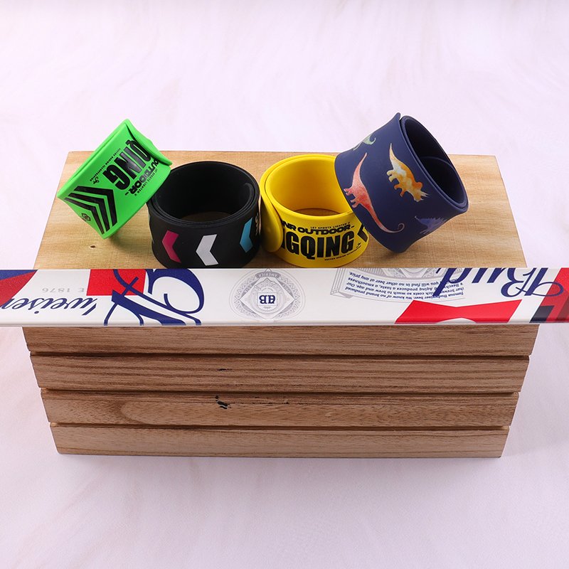 high visibility reflective slap band for road safety campaigns and school programs