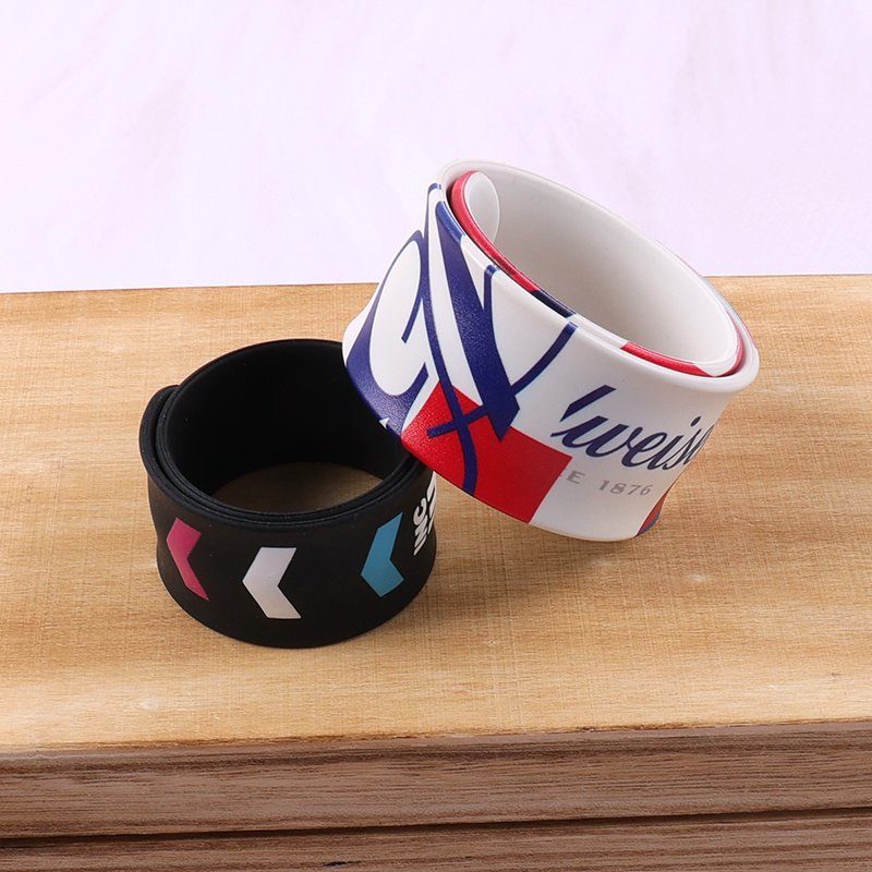 high visibility reflective slap band for road safety campaigns and school programs