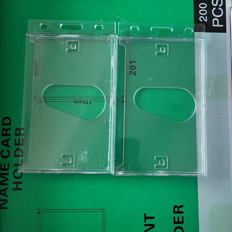 Custom PS badge holder for corporate event and security cards