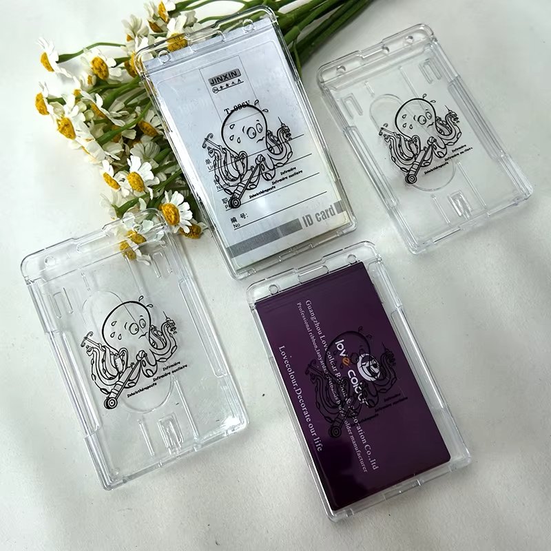 Custom PS badge holder for corporate event and security cards