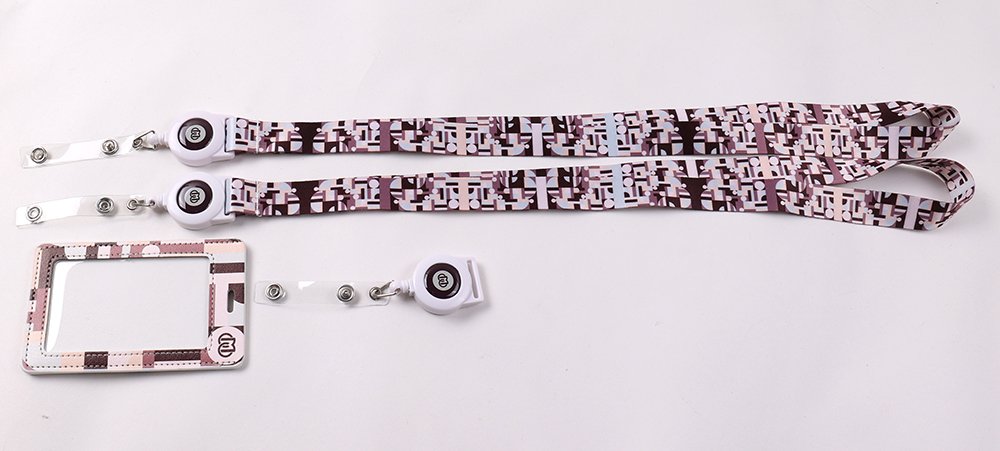 Hospital identification products including lanyards badge reels ID holders and wristbands