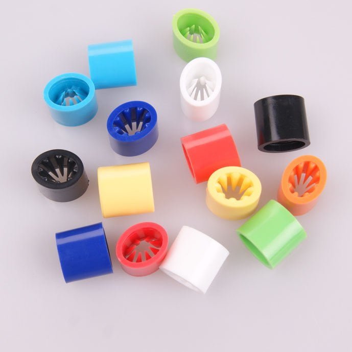 colorful plastic locking buttons for festival wristbands