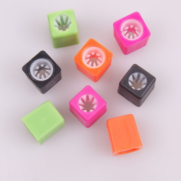 festival wristband locking button close-up