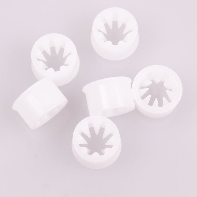 plastic security lock for fabric access control wristbands