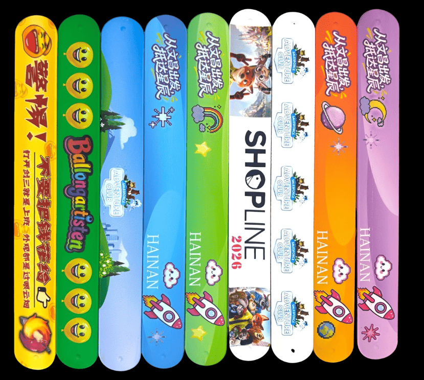 custom silicone slap bracelets | bulk & wholesale