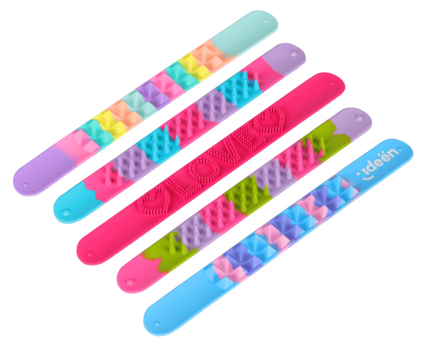 Custom Shaped Silicone Slap Bracelets
