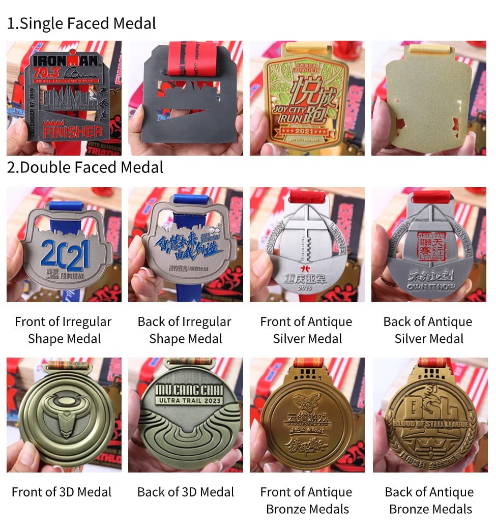 electroplated medal lanyard | premium event & sports medals