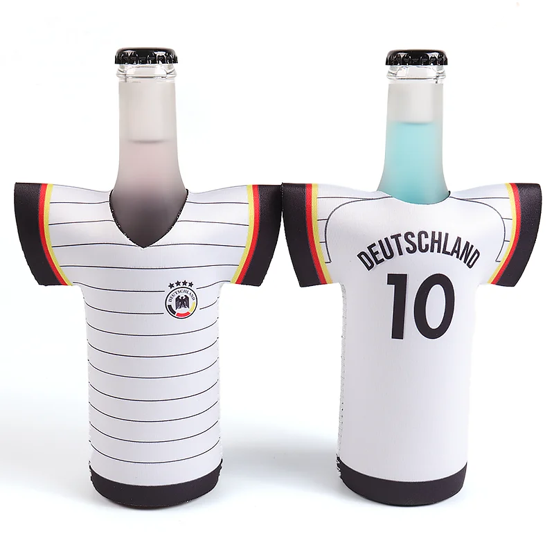 Lightweight foldable beer cooler for sports promotions and giveaways
