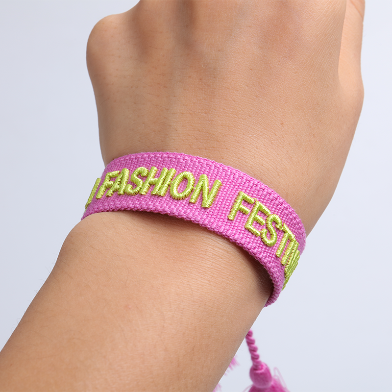 ethnic style embroidered wristbands for cultural events and gifting