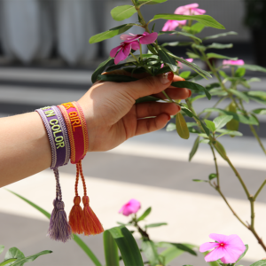custom embroidered wristbands made of polyester for festivals and events