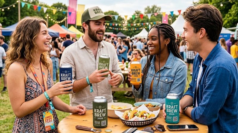 Custom stubby holders in different materials and styles displayed with cans and bottles for a 2026 buyer’s guide