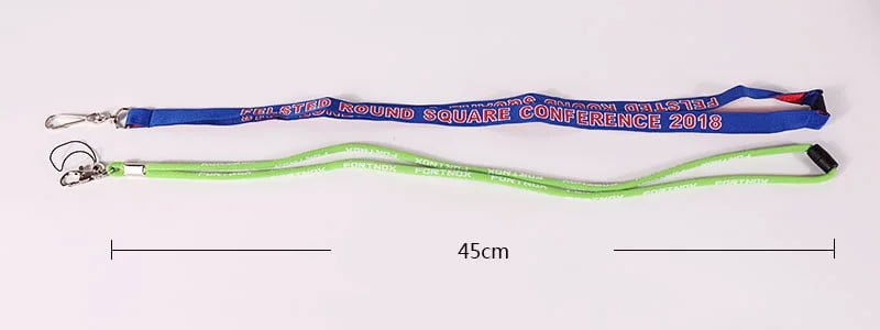flat lanyard vs round tubular lanyard comparison