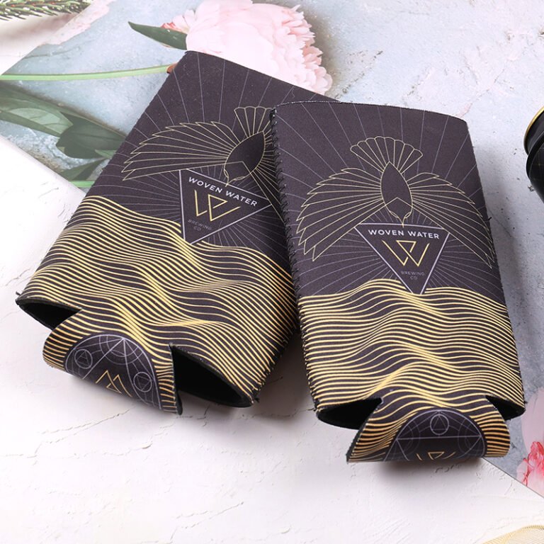 custom slim can sleeve made of neoprene for 500ml cans