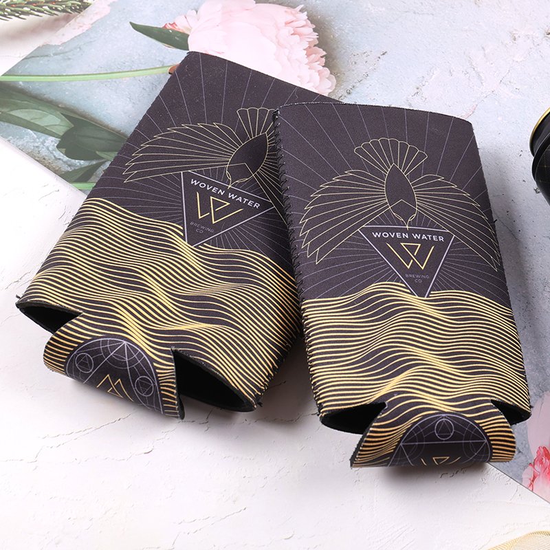 custom slim can sleeve made of neoprene for 500ml cans