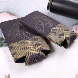 500ml slim can sleeve with full color printed design