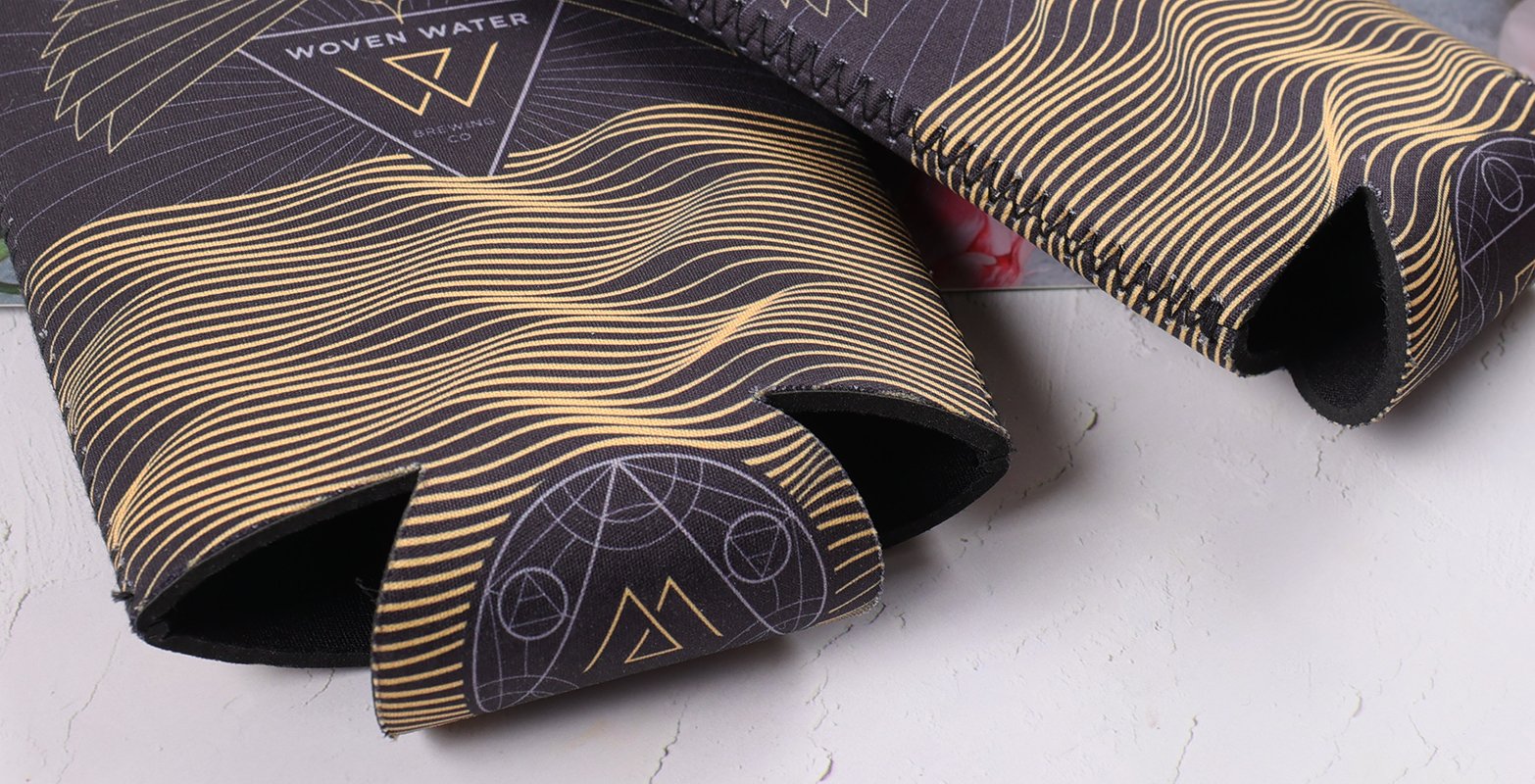 custom slim can sleeve made of neoprene for 500ml cans