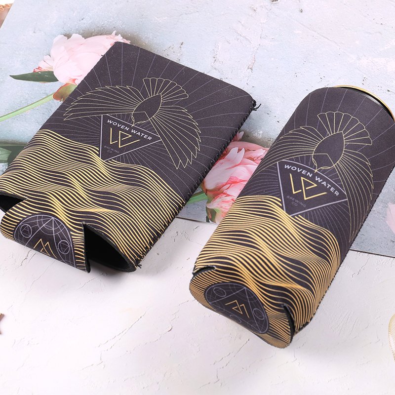 neoprene slim can cooler for canned drinks and events