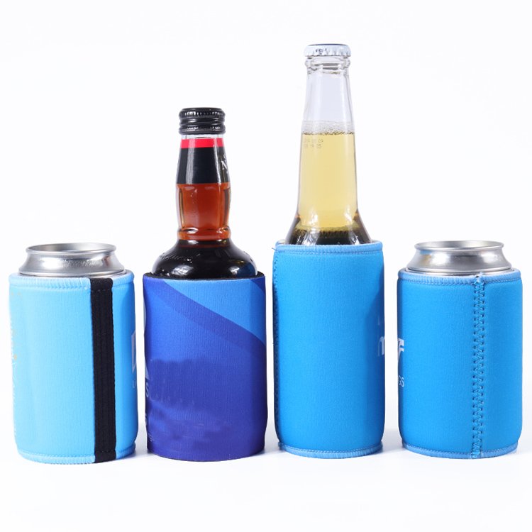 Custom neoprene stubby holders for 330ml 355ml and 375ml beverage cans