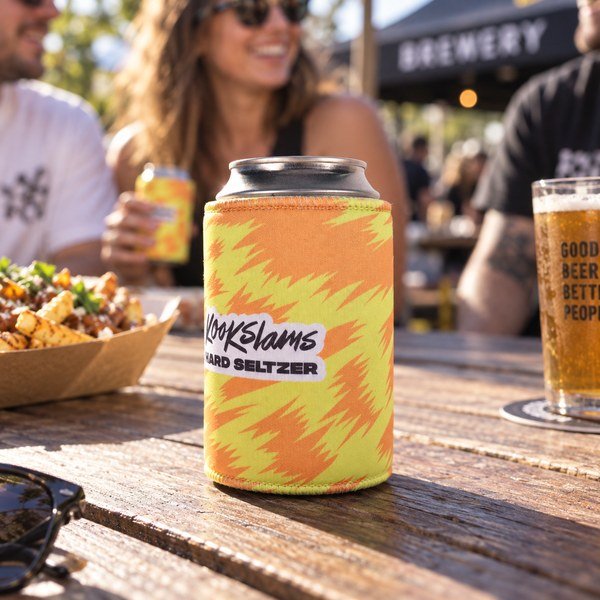 Custom printed stubby holders used for beer festivals bars breweries birthdays and events