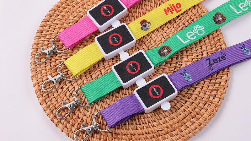 Custom LED lanyard logo printing colors widths hooks breakaway and badge holder options